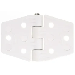 Lalizas scharnier 63 x 40 x 4,5 mm wit