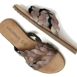 Lazamani Eden slippers dames pewter
