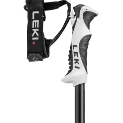 Leki Bold S skistokken dark anthracite black white