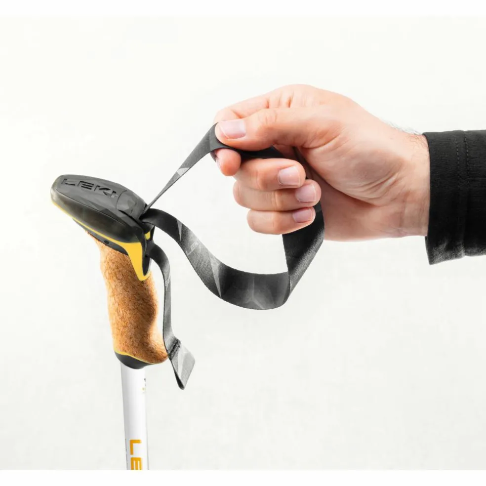 Leki Cressida wandelstokken mango white silver