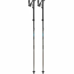 Leki Makalu FX TA wandelstokken petrol black silver grey