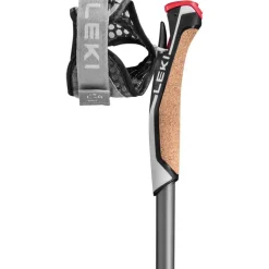 Leki Traveller Alu wandelstokken black silvergrey neon yellow