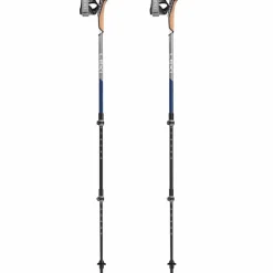 Leki Traveller Carbon wandelstokken midnight blue dark  metallic