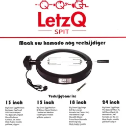 LetzQ spit 15 inch