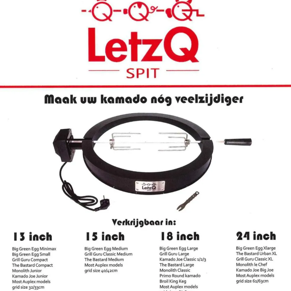 LetzQ spit 15 inch