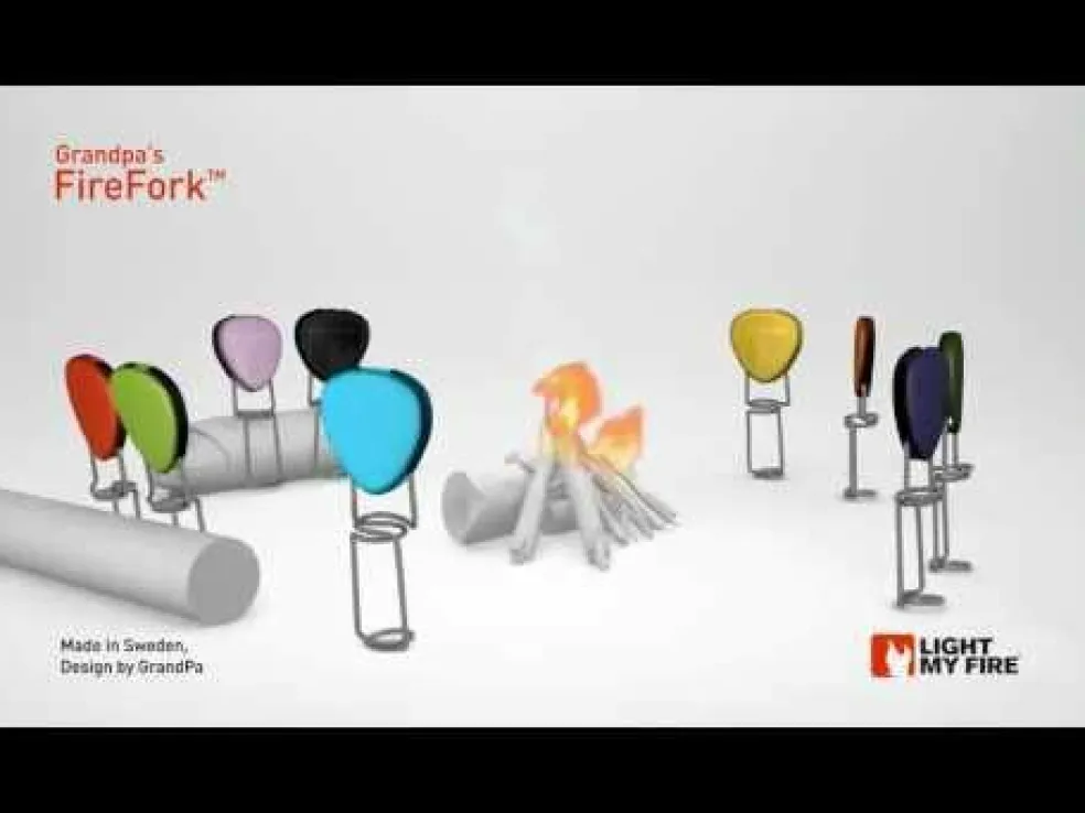 Light My Fire Grandpa's FireFork kampvuur vork per 2 stuks