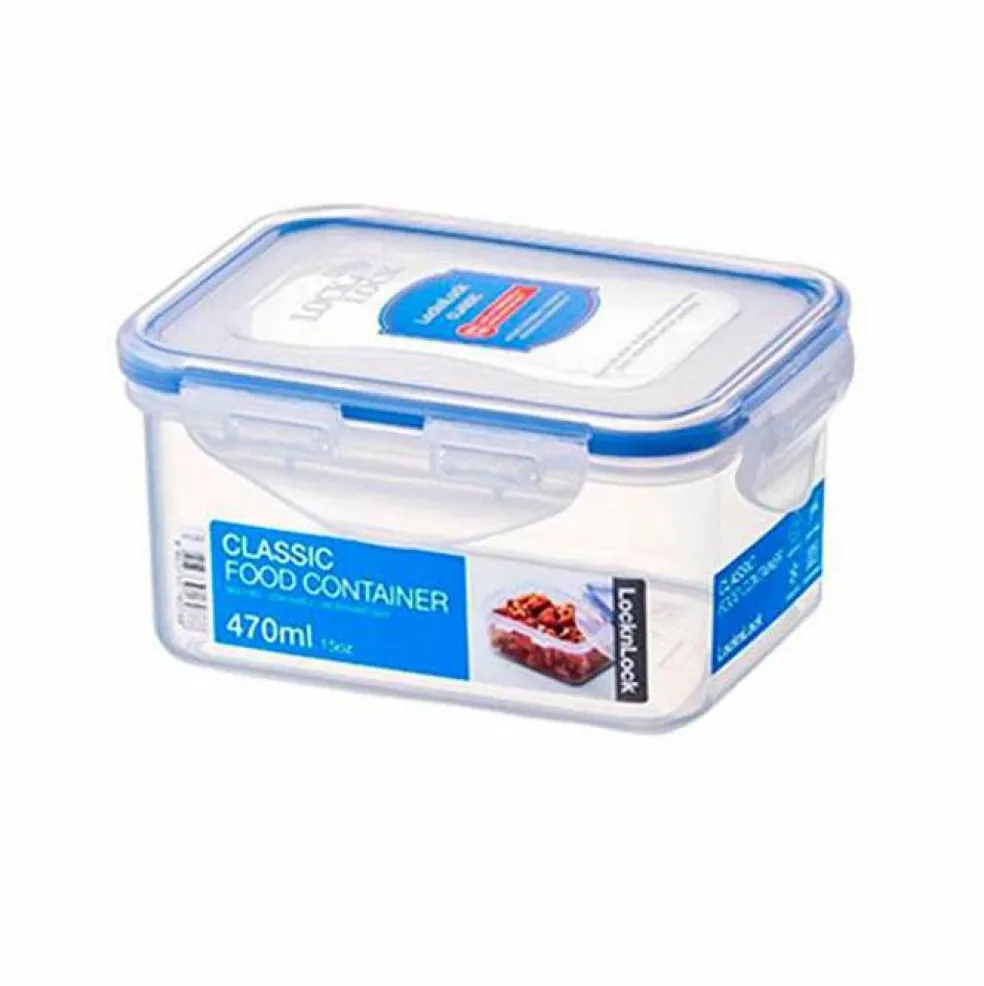 Lock & Lock Basic vershouddoos 470 ml transparant