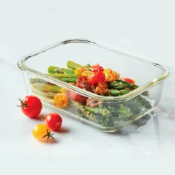 Lock & Lock  Ovenschaal met deksel 1 liter glas