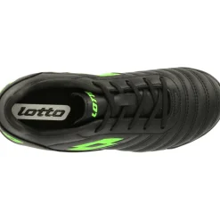Lotto Milano 700 ID JR zaalvoetbalschoenen junior all black spring green