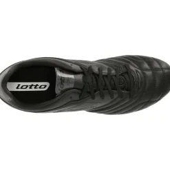Lotto Stadio 300 III FG voetbalschoenen heren all black asphalt