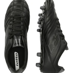 Lotto Stadio 300 III FG voetbalschoenen heren all black asphalt