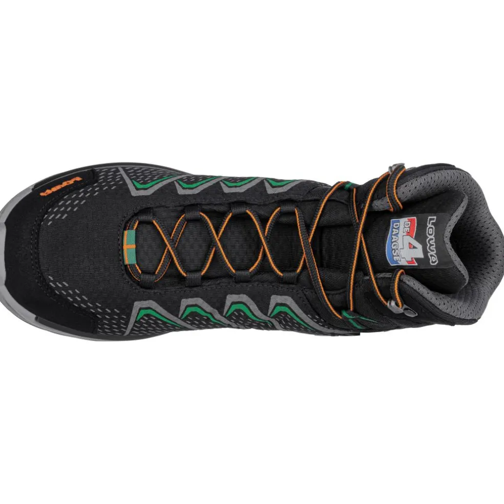 Lowa Ferrox N4D GTX MID wandelschoenen heren black green