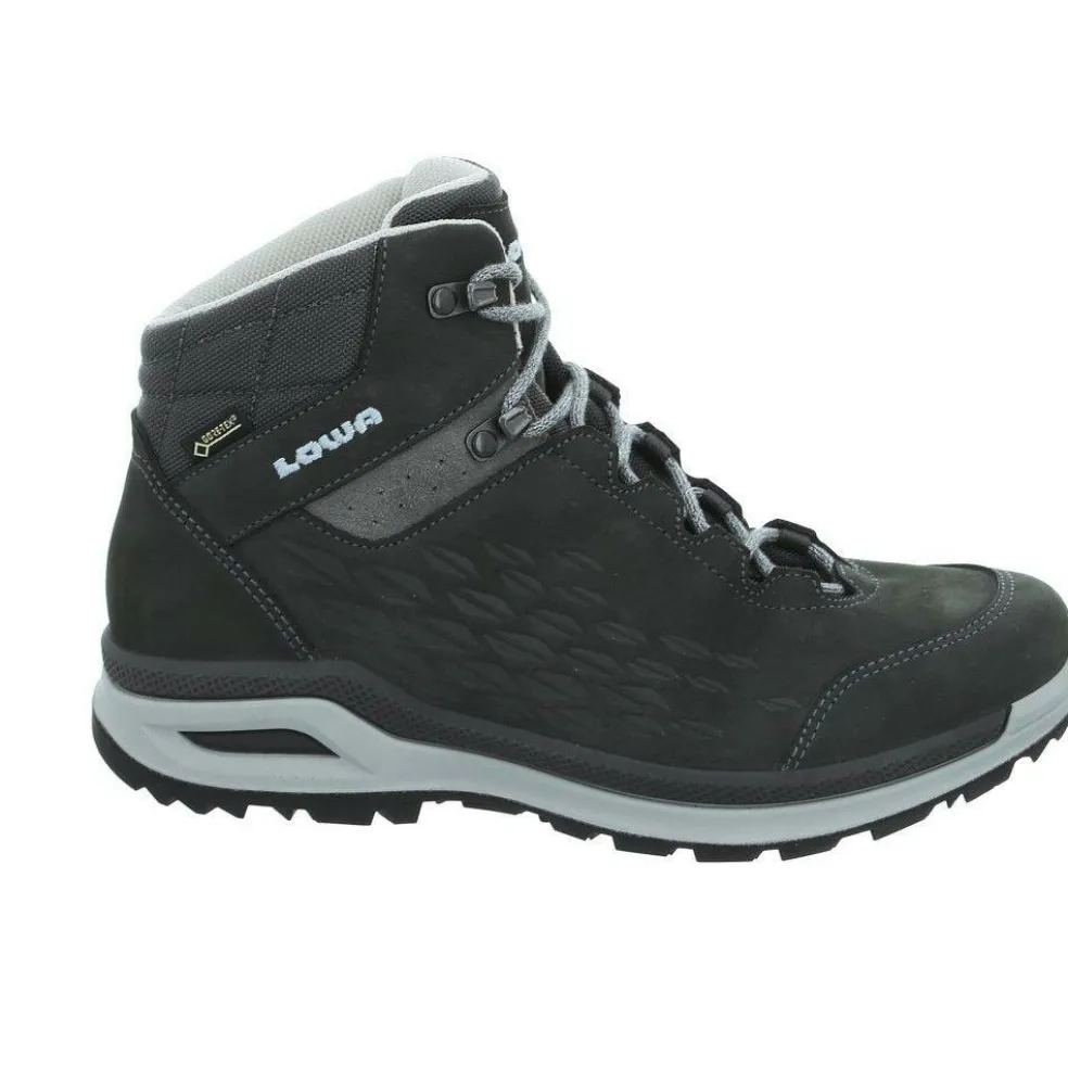 Lowa Locarno GTX QC wandelschoenen dames anthracite ice blue