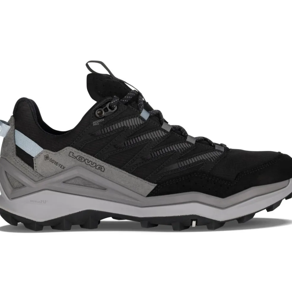 Lowa Maddox Pro GTX Lo Ws Wide wandelschoenen dames black grey