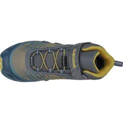 Lowa Merger GTX QC Mid wandelschoenen junior petrol mustard