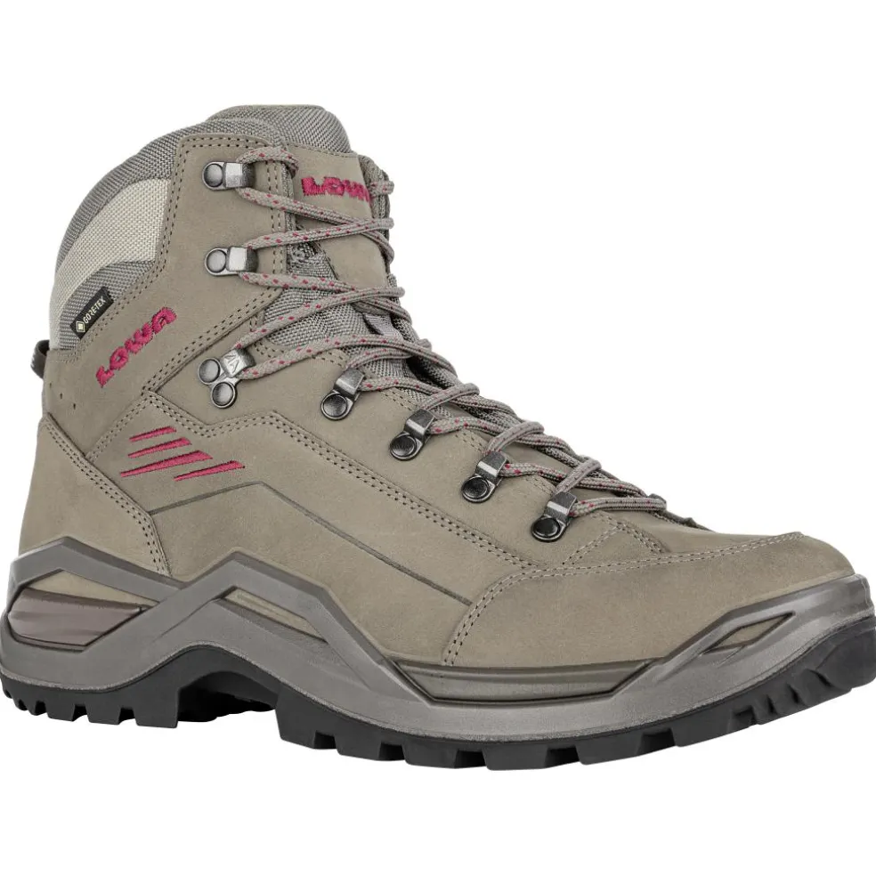 Lowa Renegade Evo GTX Mid wandelschoenen heren stone redwood