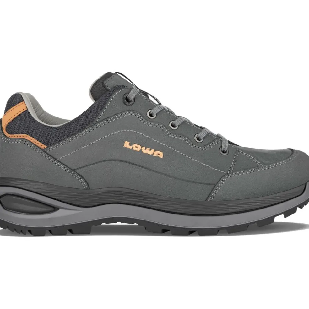 Lowa Renegade Evo LL Lo Ws wandelschoenen dames graphite apricote