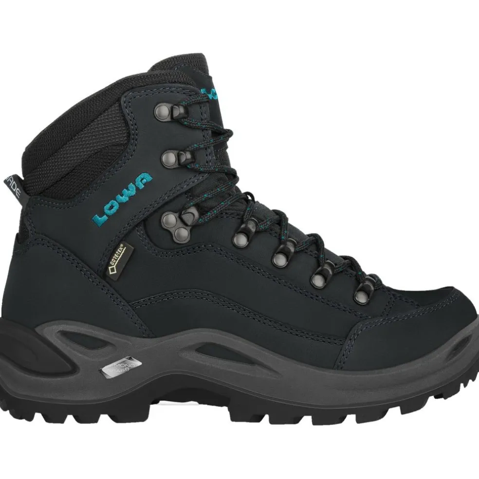 Lowa Renegade GTX Mid Wide wandelschoenen dames asphalt