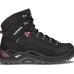 Lowa Renegade GTX Mid Ws wandelschoenen dames black prune
