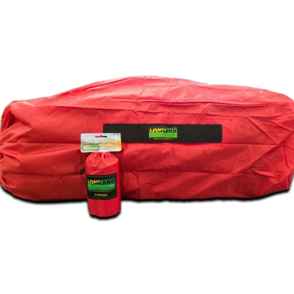 Lowland Outdoor Flightbag 85 bagagezak red