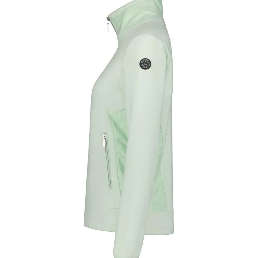 Luhta Aarlahti fleece vest dames aloe