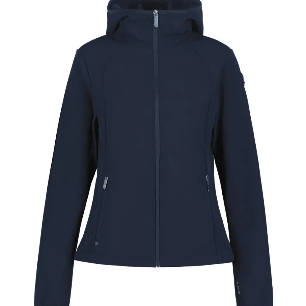 Luhta Annikkala softshell jas dames dark blue
