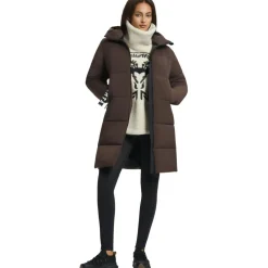 Luhta Eisele parka outdoor jack dames dark brown