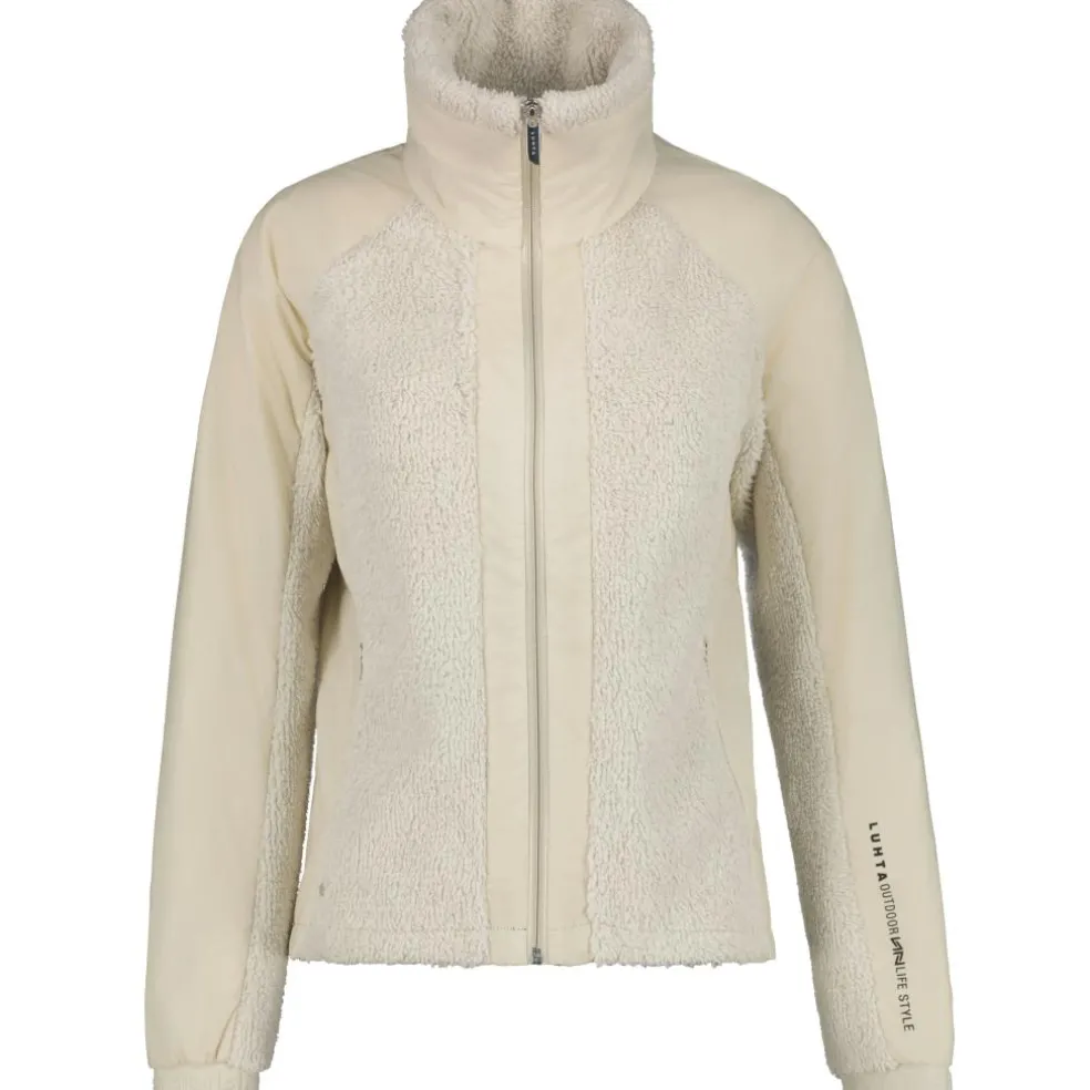 Luhta Esse fleece vest dames powder