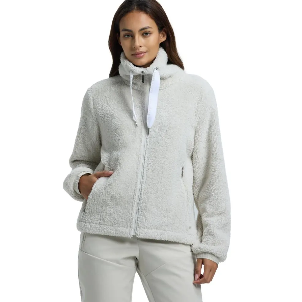 Luhta Iissalo fleece vest dames powder