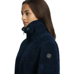 Luhta Iissalo fleece vest dames dark blue