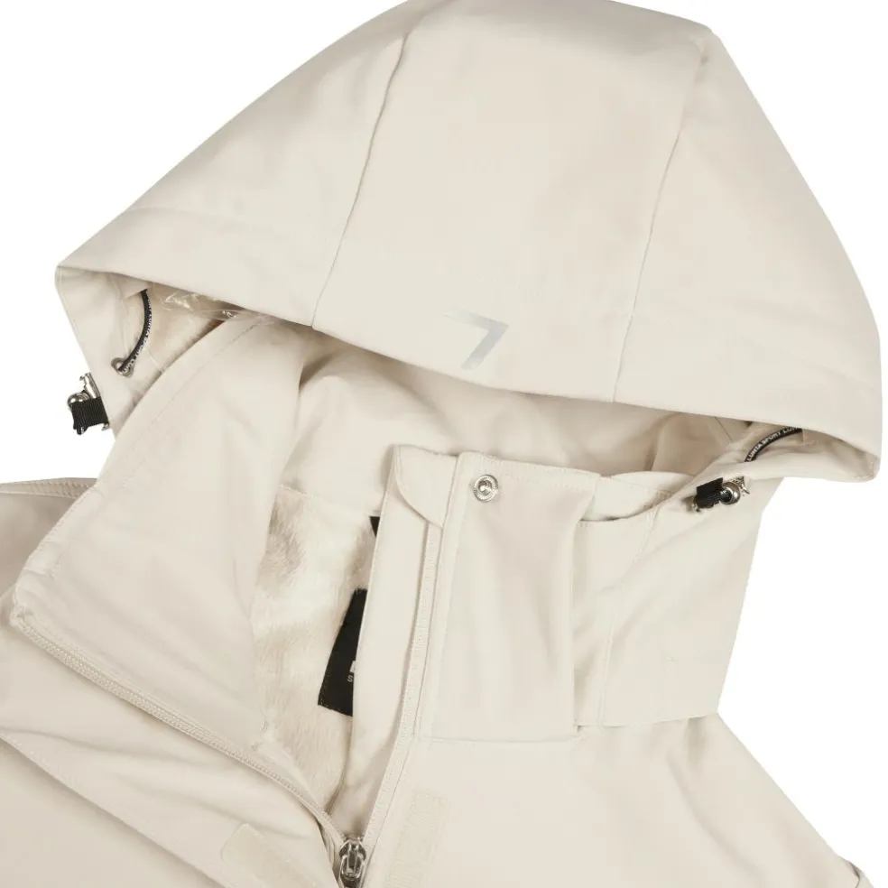 Luhta Iloniemi parka softshell jas dames powder