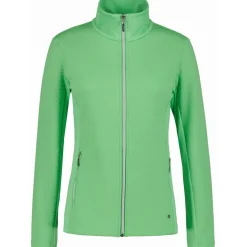 Luhta Ilvesoja fleece vest dames green