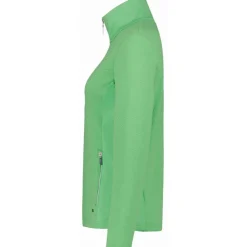 Luhta Ilvesoja fleece vest dames green