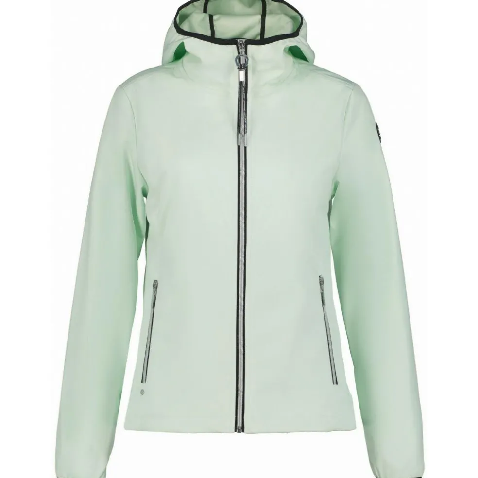 Luhta Innola softshell jas dames aloe