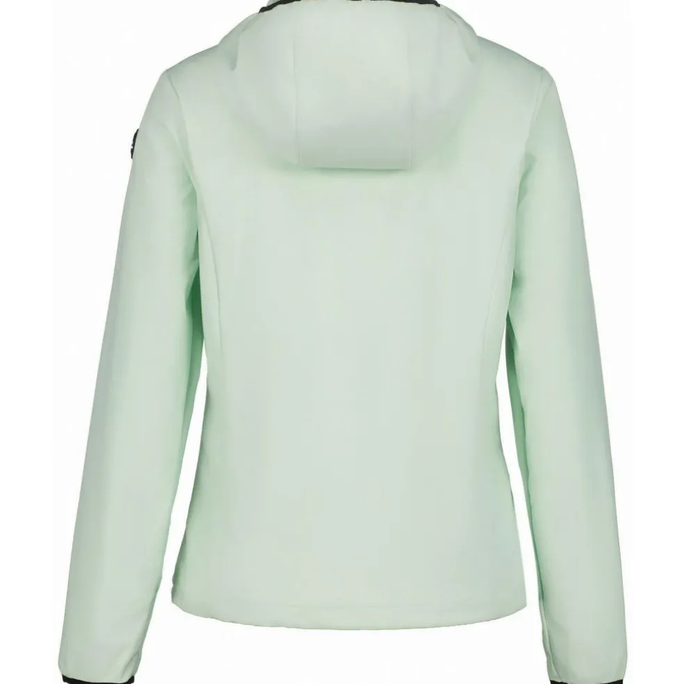 Luhta Innola softshell jas dames aloe