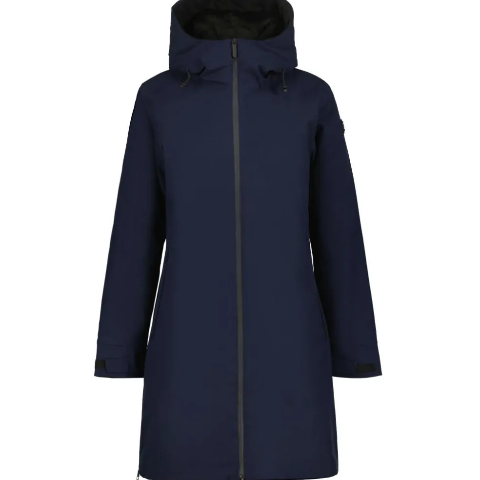 Luhta Iskola parka outdoor jack dames dark blue