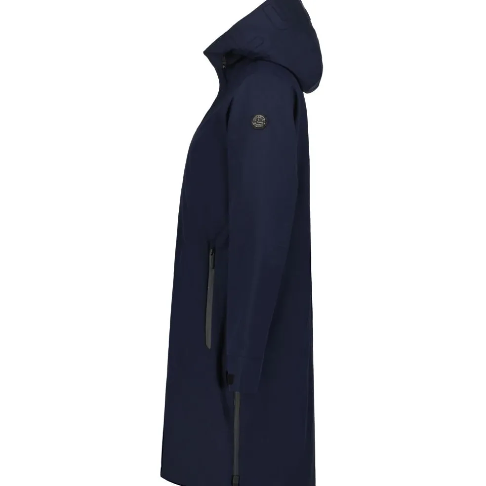 Luhta Iskola parka outdoor jack dames dark blue