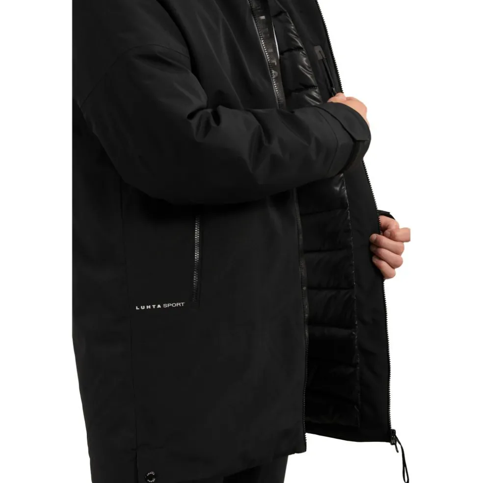 Luhta Kallio parka outdoor jack heren black