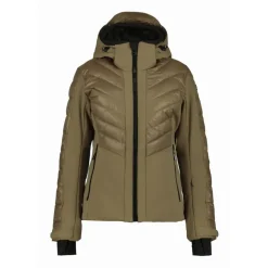 Luhta Mallatunturit softshell winterjas dames brown