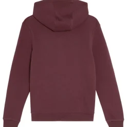 Lyle & Scott  Brush Back Pullover hoodie junior burgundy