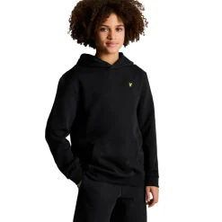 Lyle & Scott MLB2001V hoodie junior jet black
