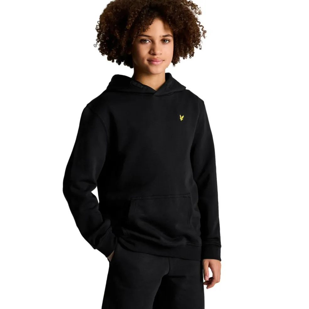 Lyle & Scott MLB2001V hoodie junior jet black