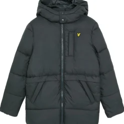 Lyle & Scott  Ripstop Quilted Puffer jas junior dark navy