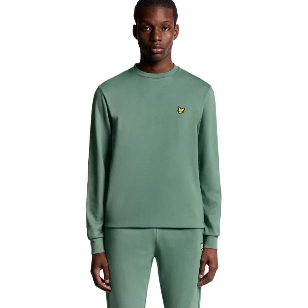 Lyle & Scott Sports Lightweight sweater heren silver pine