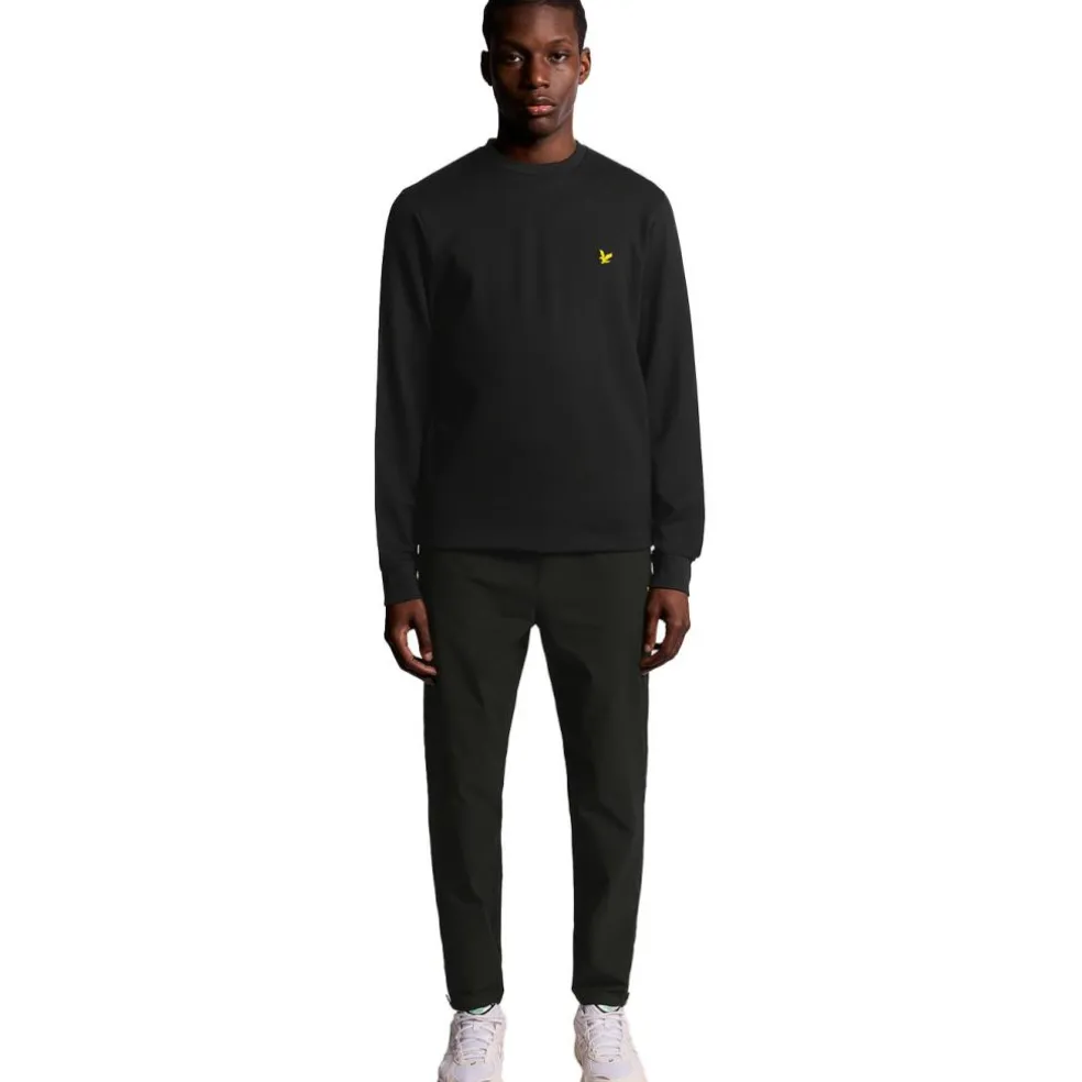 Lyle & Scott Sports Lightweight sweater heren jet black