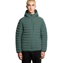 Lyle & Scott  Sports Lightweight Puffer jas heren silver pine