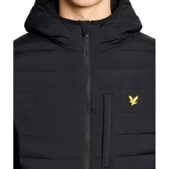 Lyle & Scott  Sports Lightweight Puffer jas heren jet black