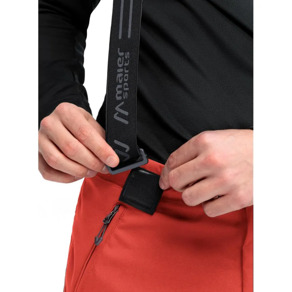 Maier Sports ANTON SLIM 2.0 skibroek heren paprika flame