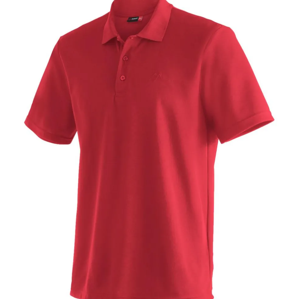 Maier Sports Ulrich polo heren salsa