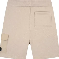 Malelions Nylon Pocket short junior taupe
